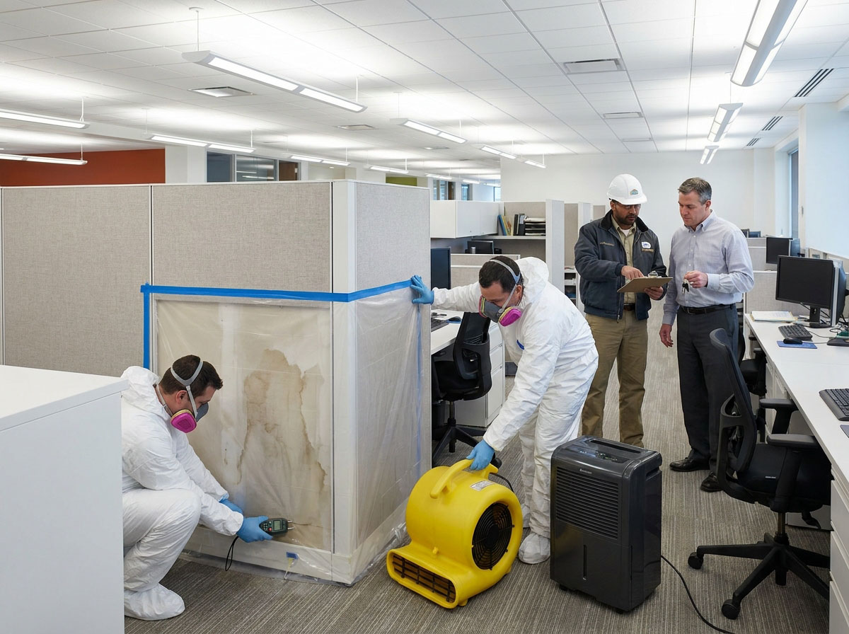 Burst Pipe Cleanup service photo