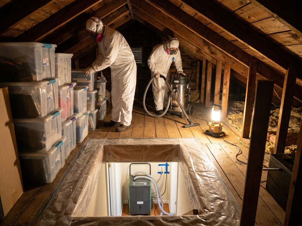 Crawl Space Water Removal service photo