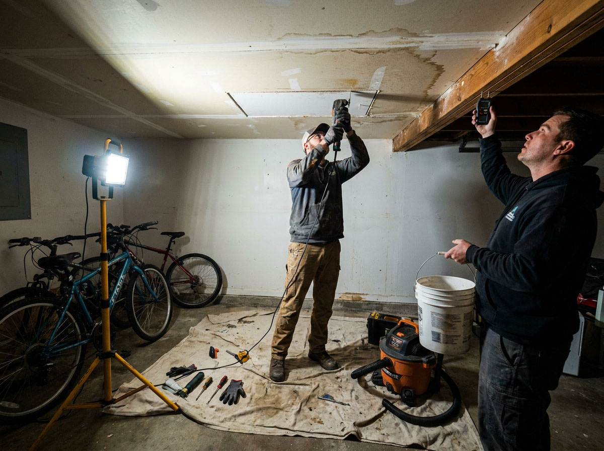 Ceiling Water Damage Repair service photo