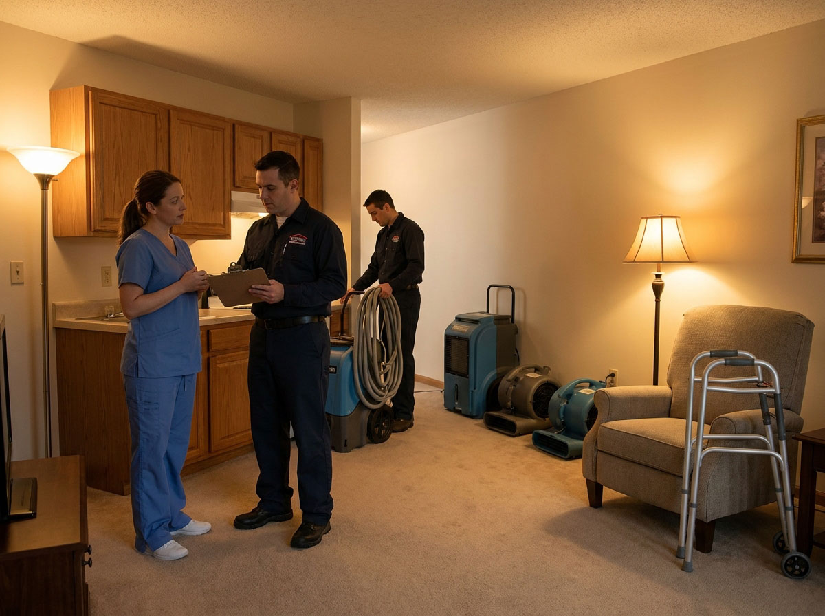 Smoke Damage Cleanup service photo